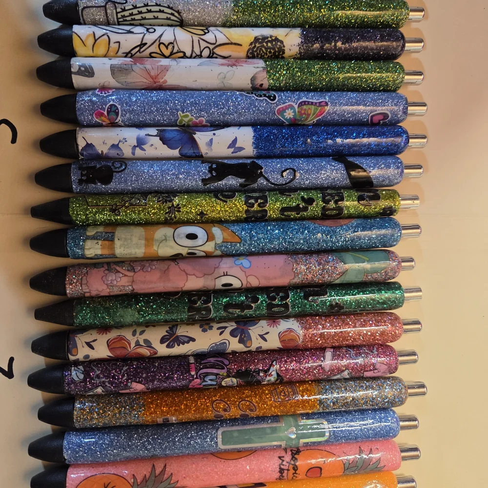 Colorful Glitter Gel Pens Set